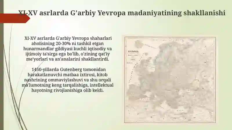 XIX-XX asrlarda gʻarbiy Yevropa madaniyati 3