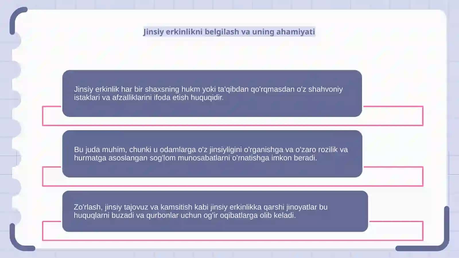 Jinsiy erkinlikka qarshi jinoyatlar 3