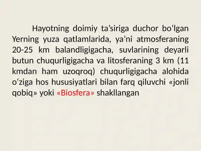 Biosfera 3