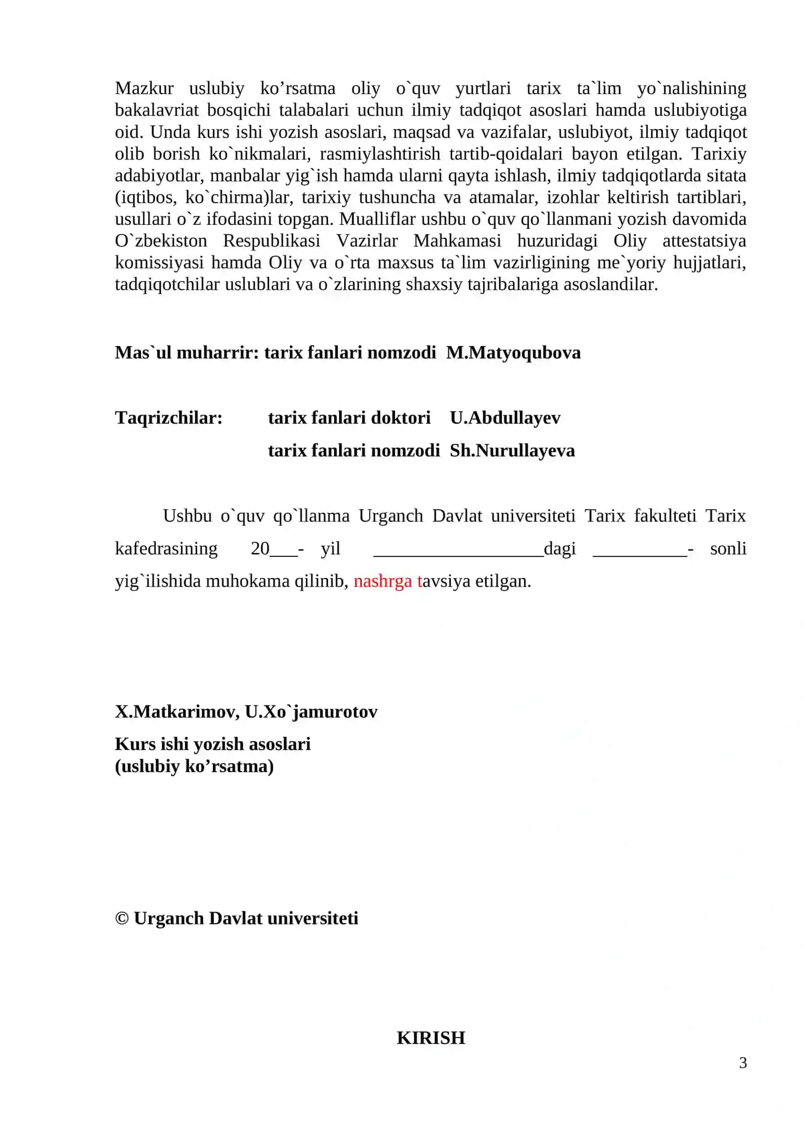 KURS ISHI YOZISH ASOSLARI (USLUBIY KO’RSATMA) 3