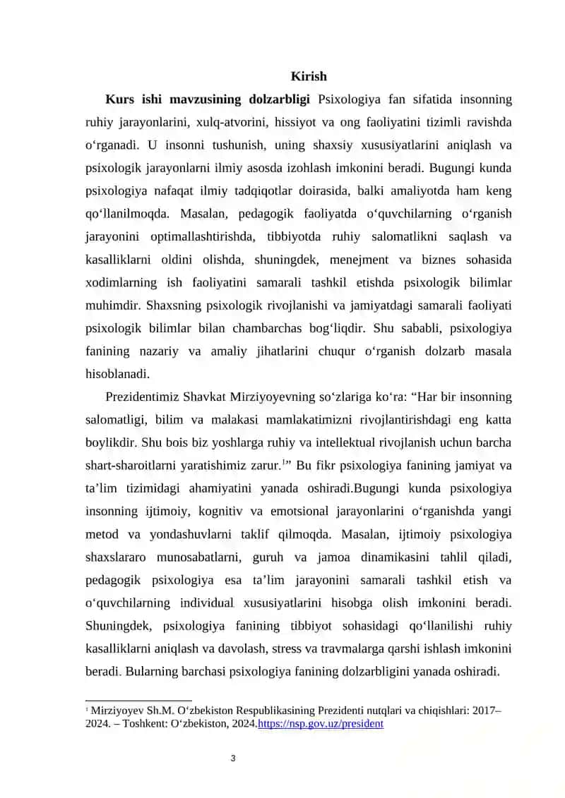 Psixologiya fan sifatida 3