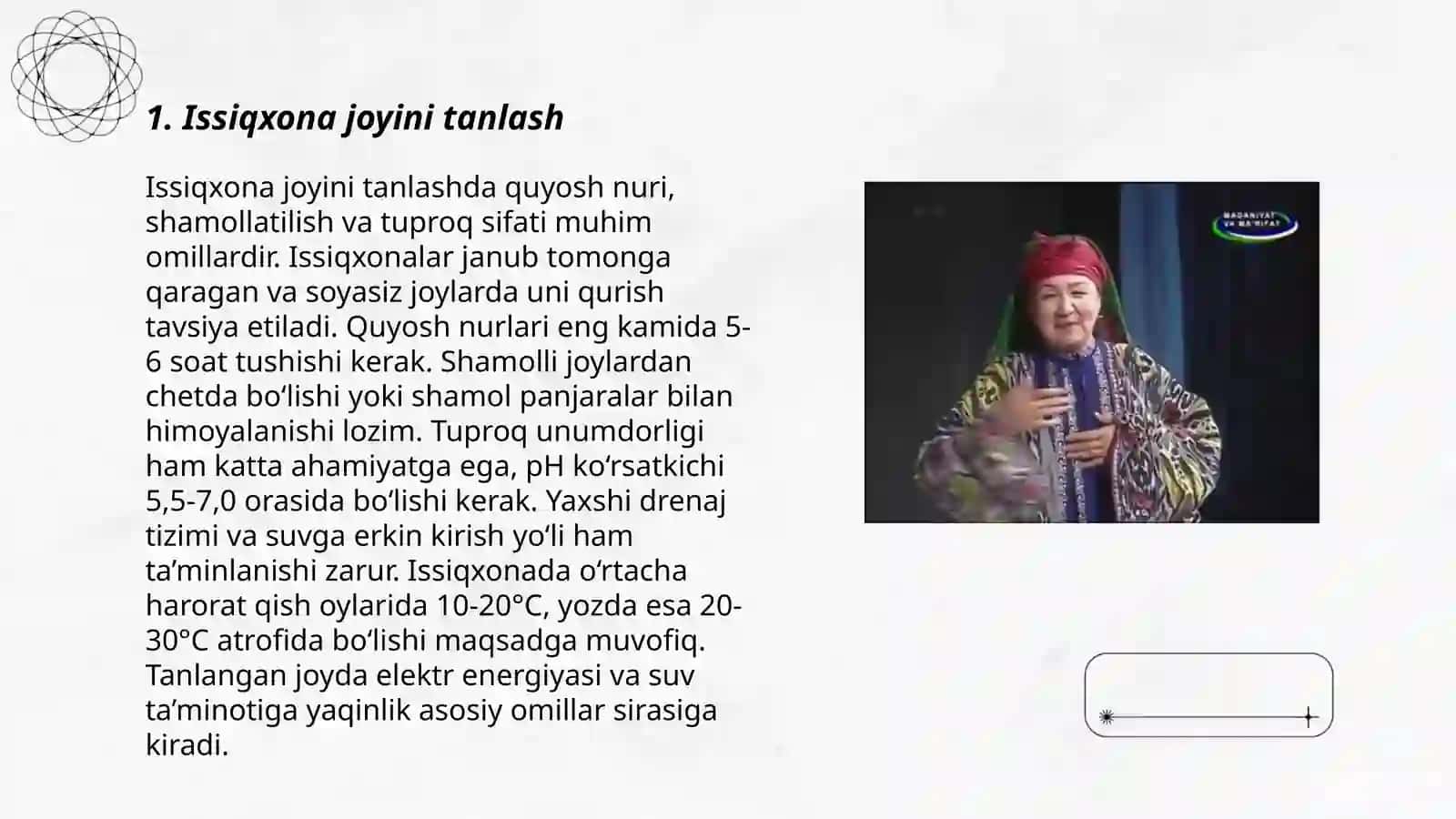 Organik sabzavot, poliz va kartoshka mahsulotlarini yetishtirish uchun issiqxonani tayyorlash usullari 3
