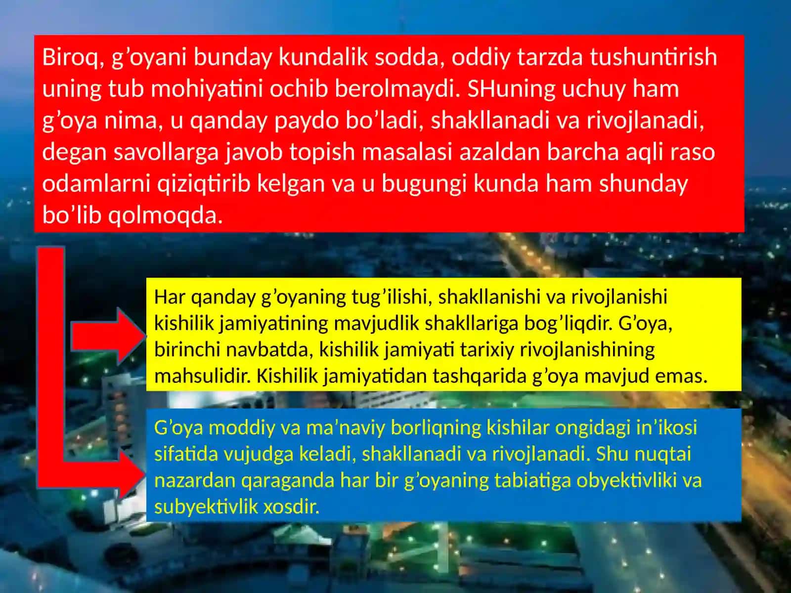 G’oyalar xilma-xilligi va mafkuraviy g’oya g’oyalarning ijtimoiyt taraqqiyotga ta’siri 3