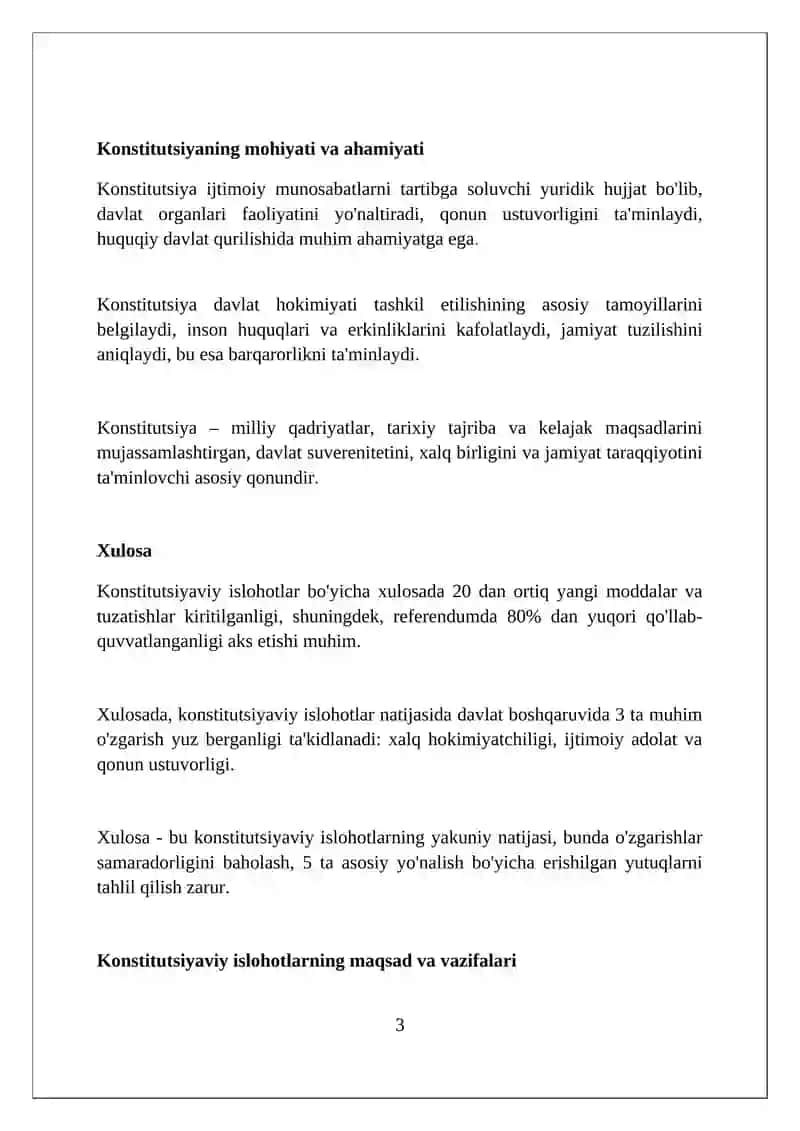 Konstitutsiyaviy islohotlar hamda mazmun-mohiyati 3