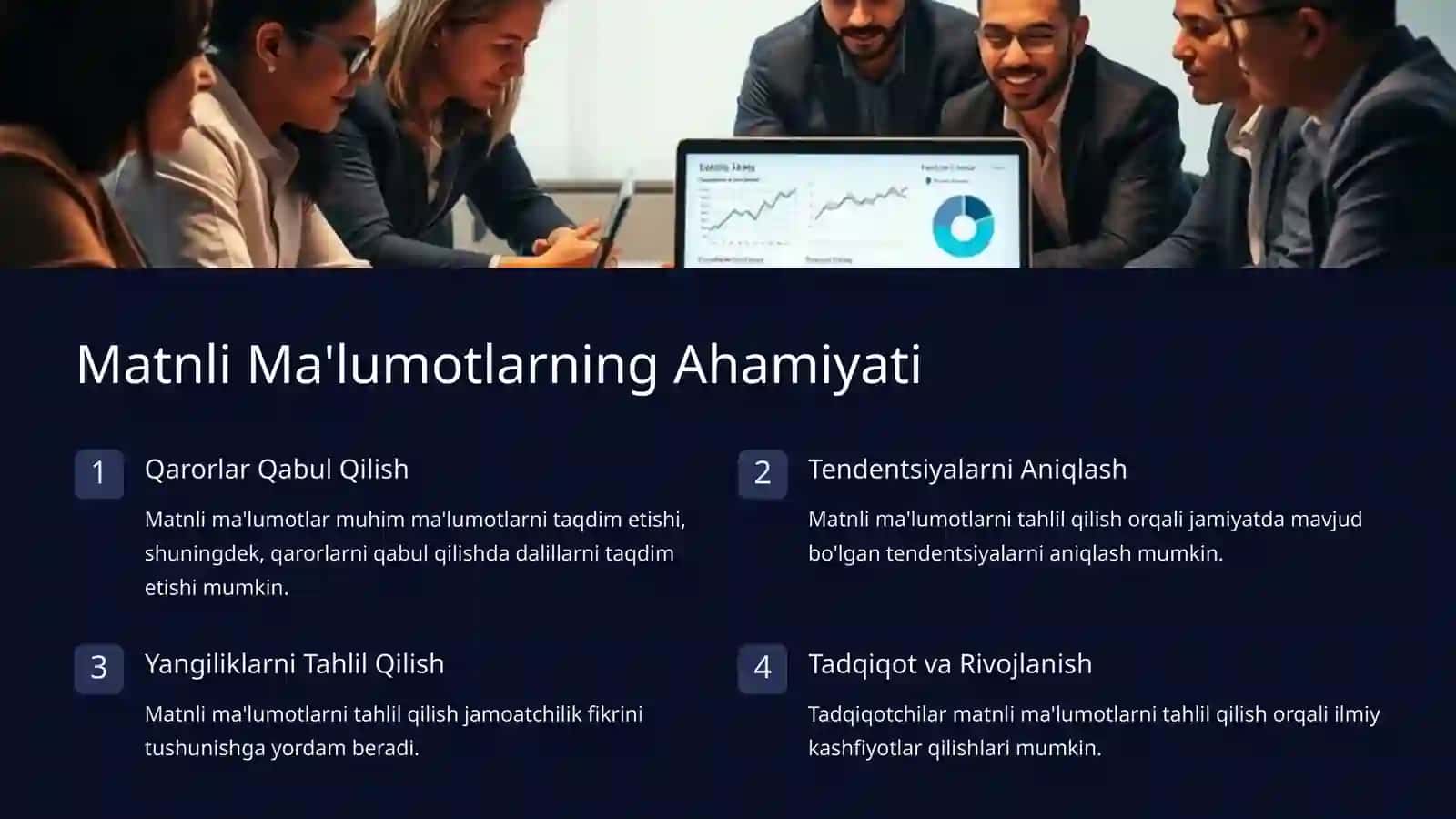 Matnli ma'lumotlar 3