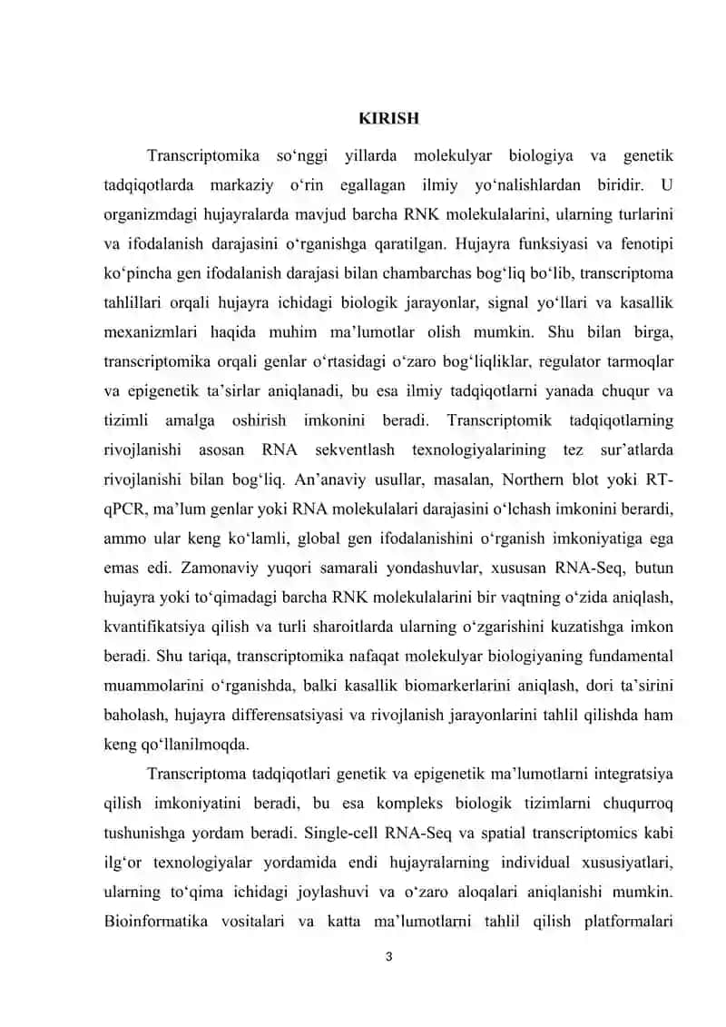 Transcriptoma usullari 3