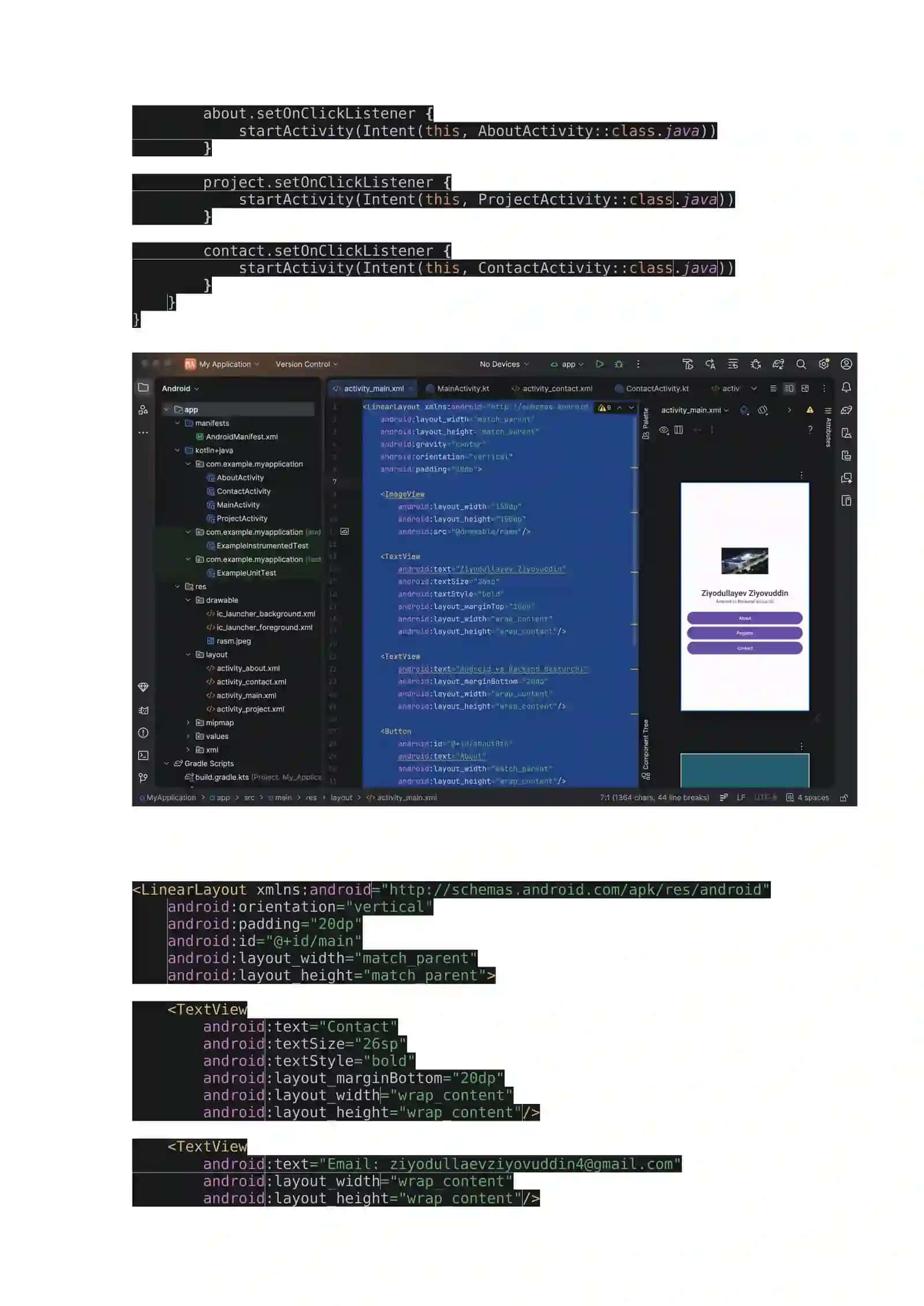Android va Backend dasturchi 3
