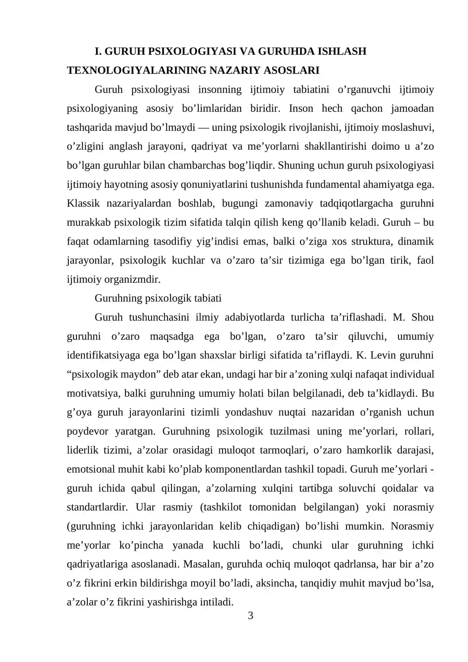 Turli psixologik yondashuvlar 3