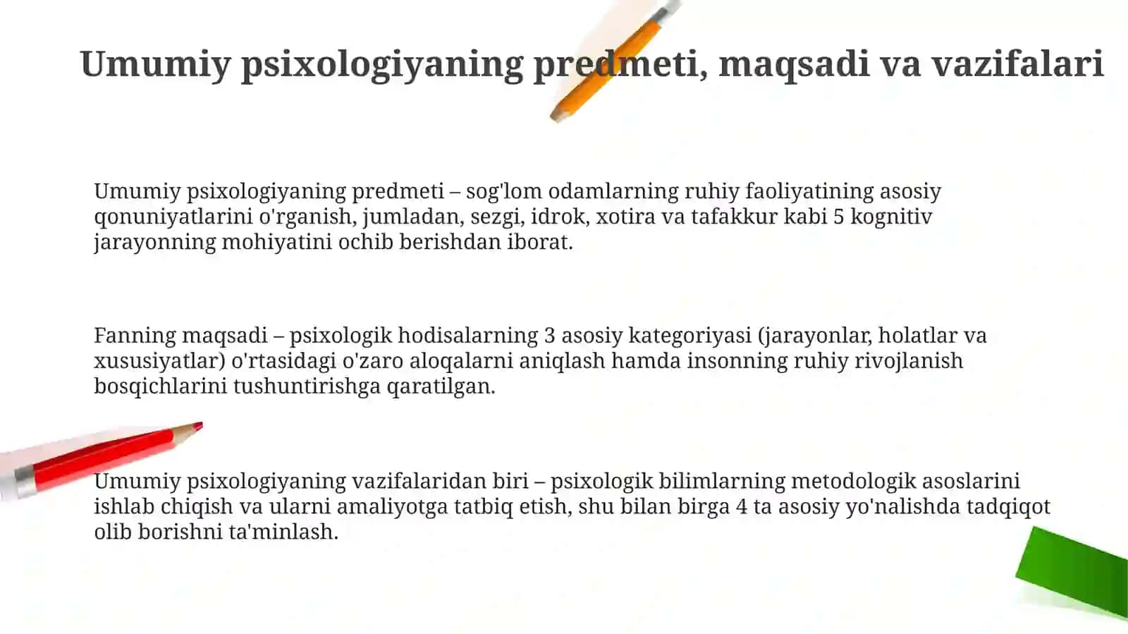 Umumiypsihologiyafaniningpredmetimaqsadivavazifalari 3