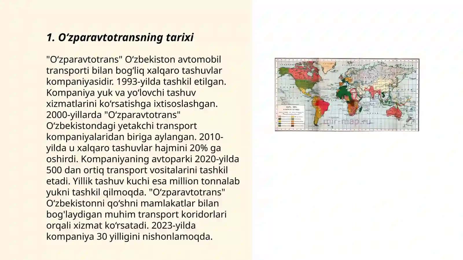O‘zparavtotrans Aksiyadorlik jamiyat 3