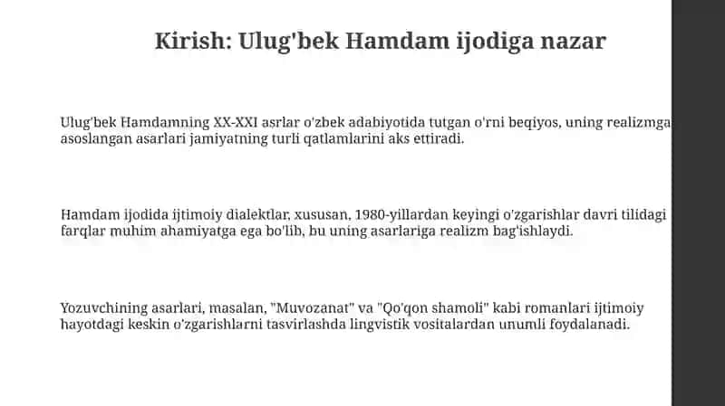 Ulug'bek Hamdam asari tilida ijtimoiy dialekt tahlili 3
