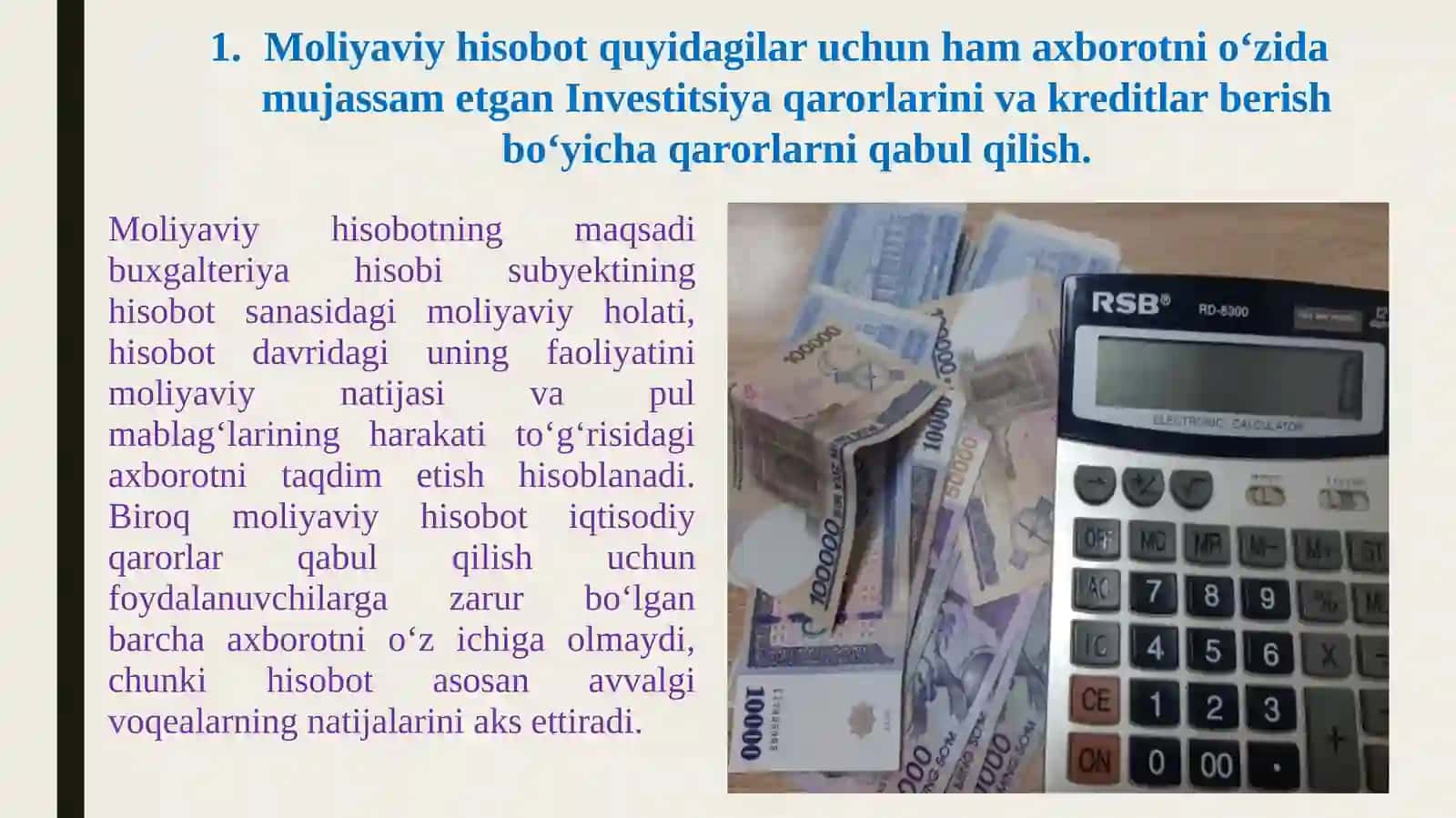 Moliyaviy va soliq hisoboti shakllarini tuzish tartibi 3
