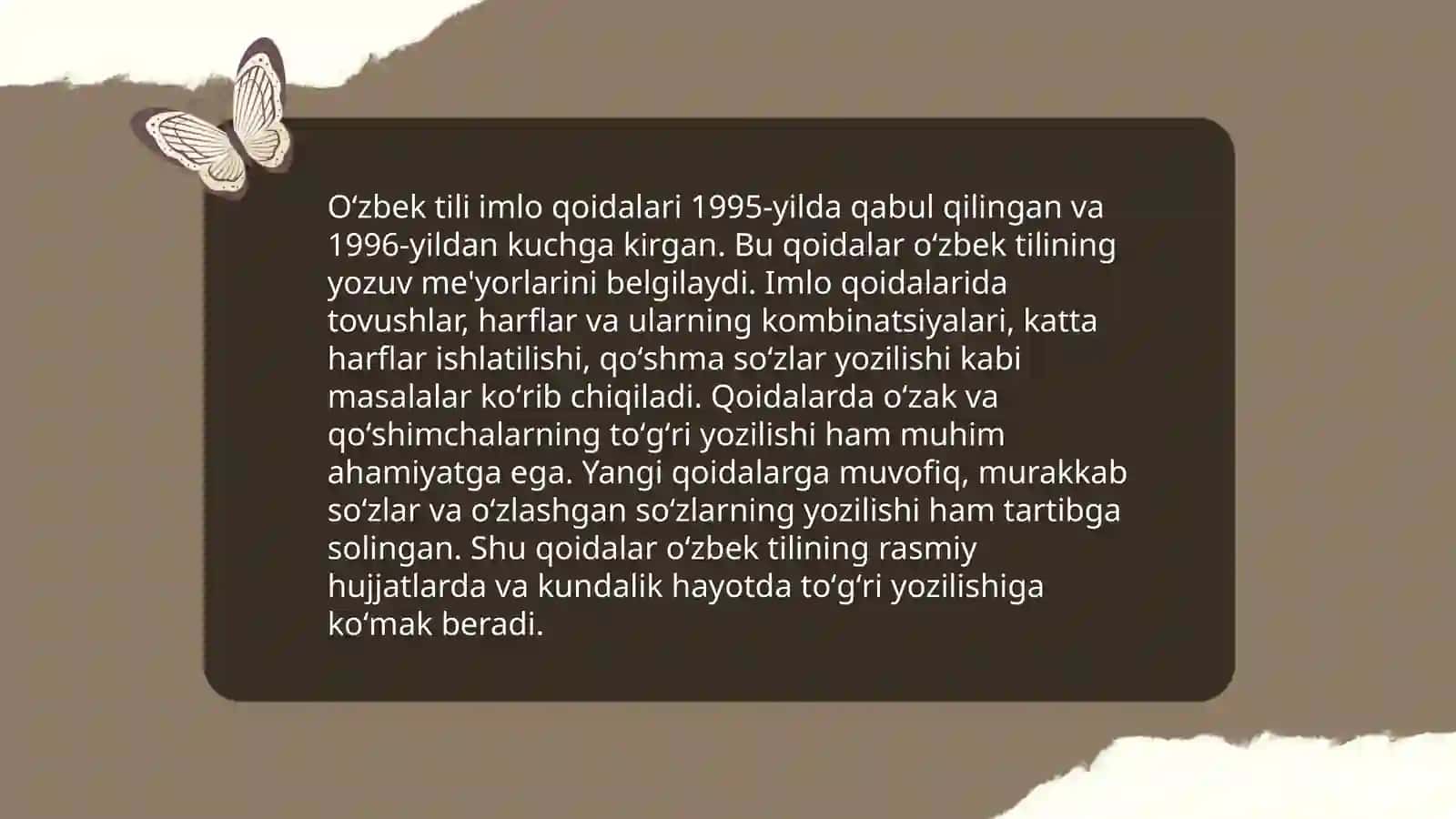 Oʻzbek tilining imlo lugʻati ustida ishlash 3