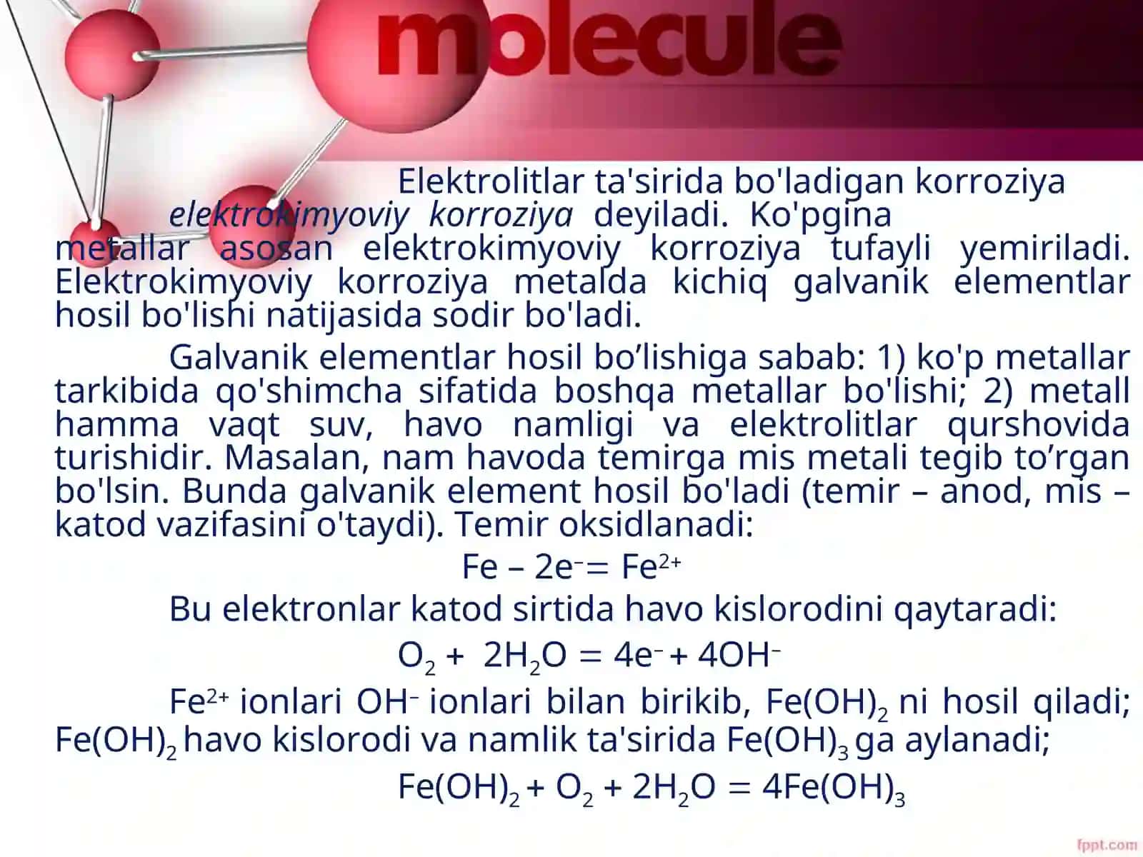Metallar Korroziyasi 3