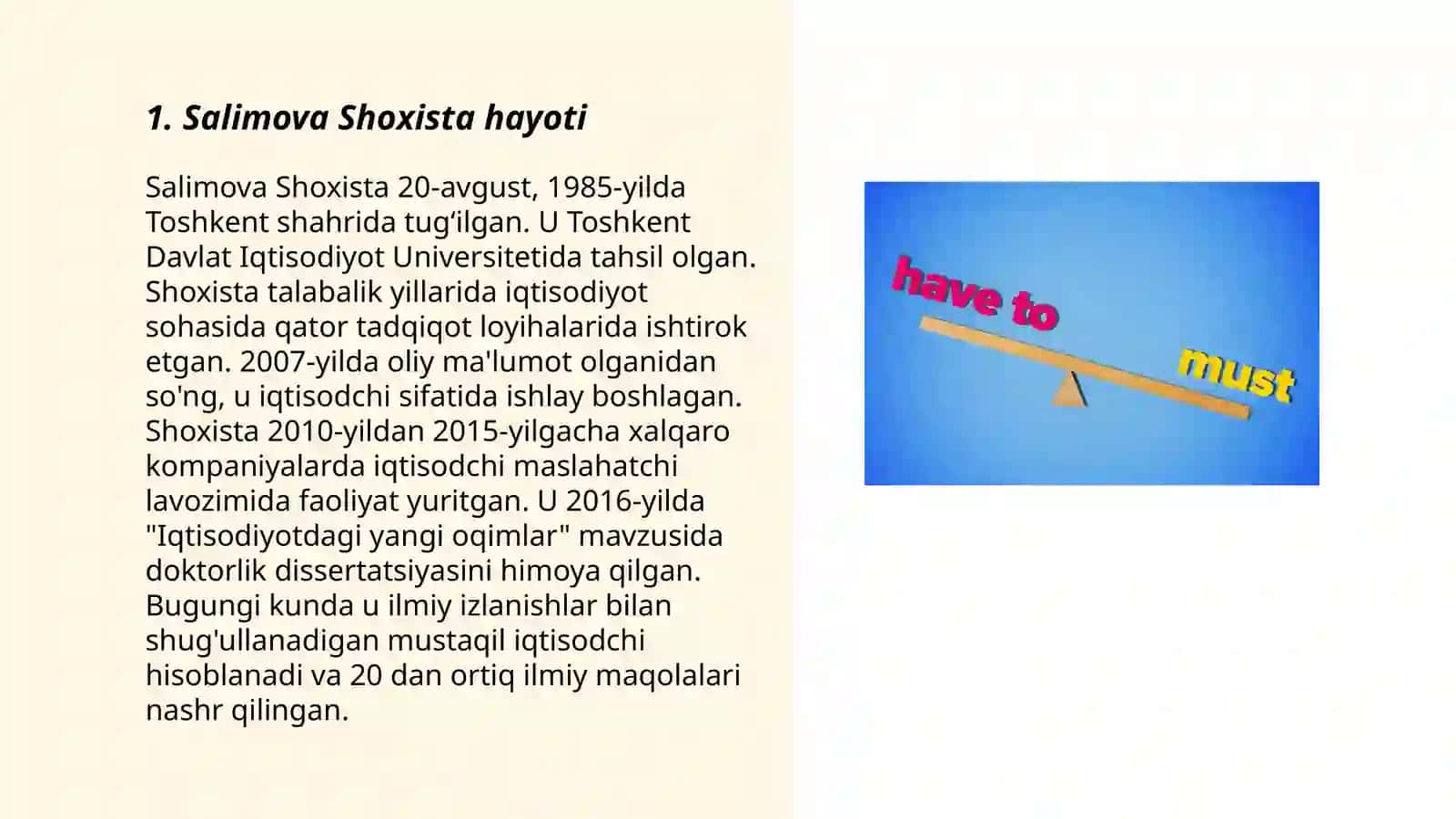 Salimova Shoxista hayoti 3