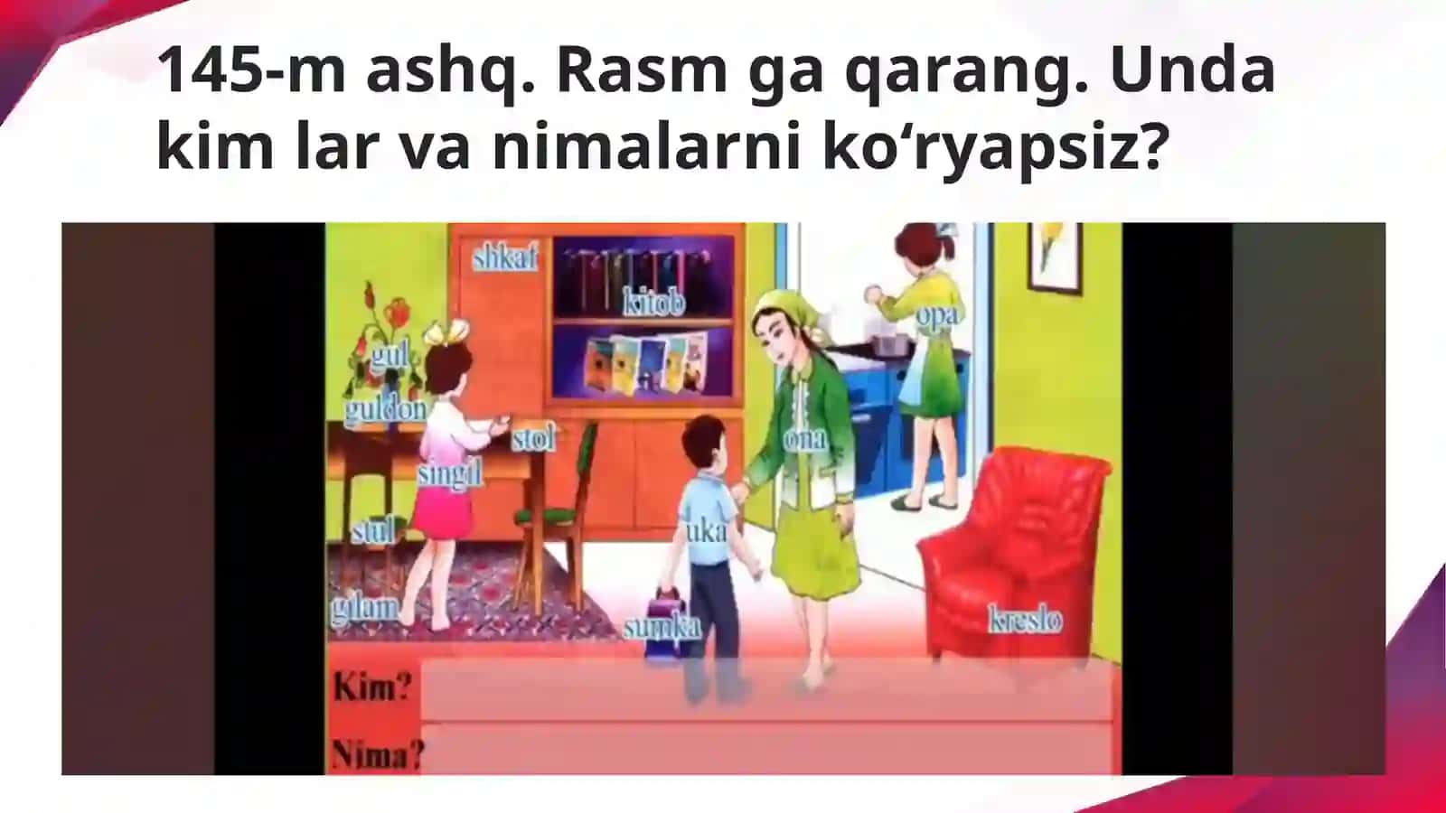 Shaxs va Narsa nomini bildirgan soʻzlar 3