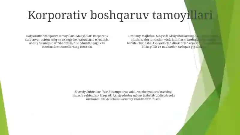 Umumiy Majlislar Shaxsiy Suhbatlar 3