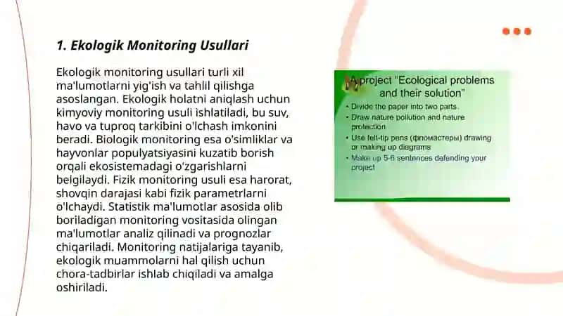 Ekologik Monitoring Usullari 3
