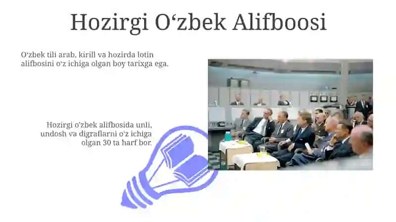 Grafika. O‘zbek yozuvi tarixi 3