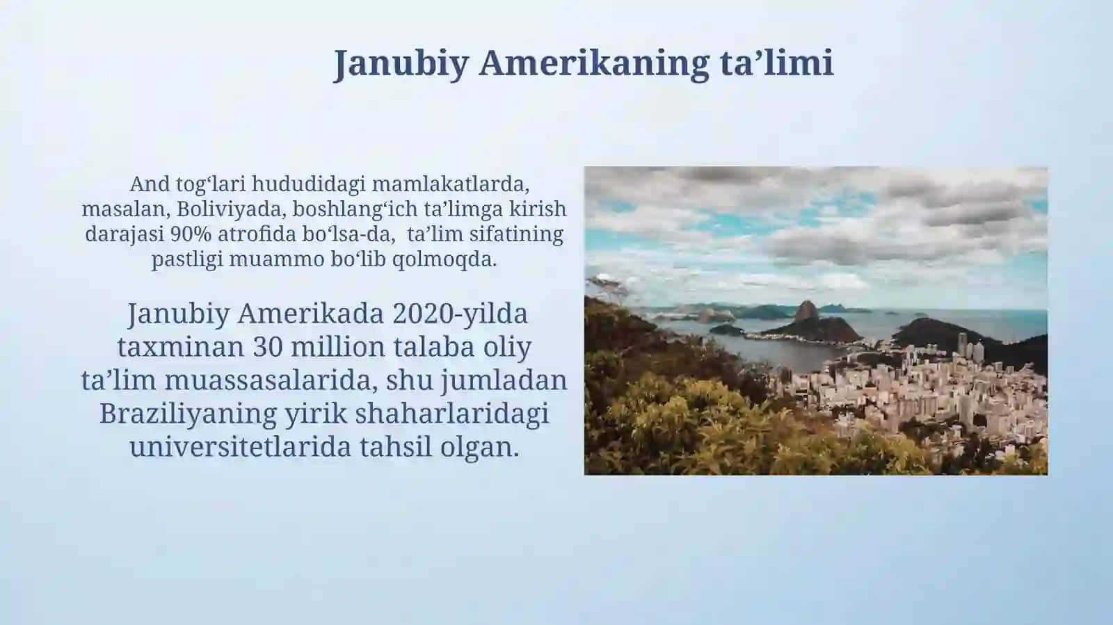 Janubiy Amerika 3
