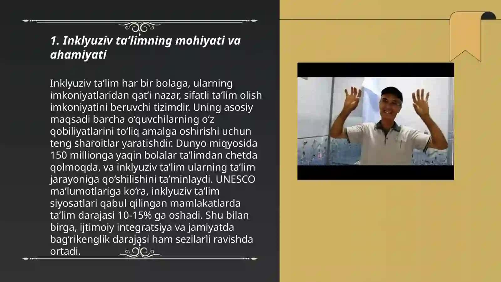 Inklyuziv taʼlimning mohiyati va ahamiyati 3