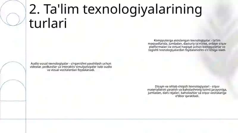 OʻQuv Loyihalarini Ishlab Chiqish Texnologiyasi 3