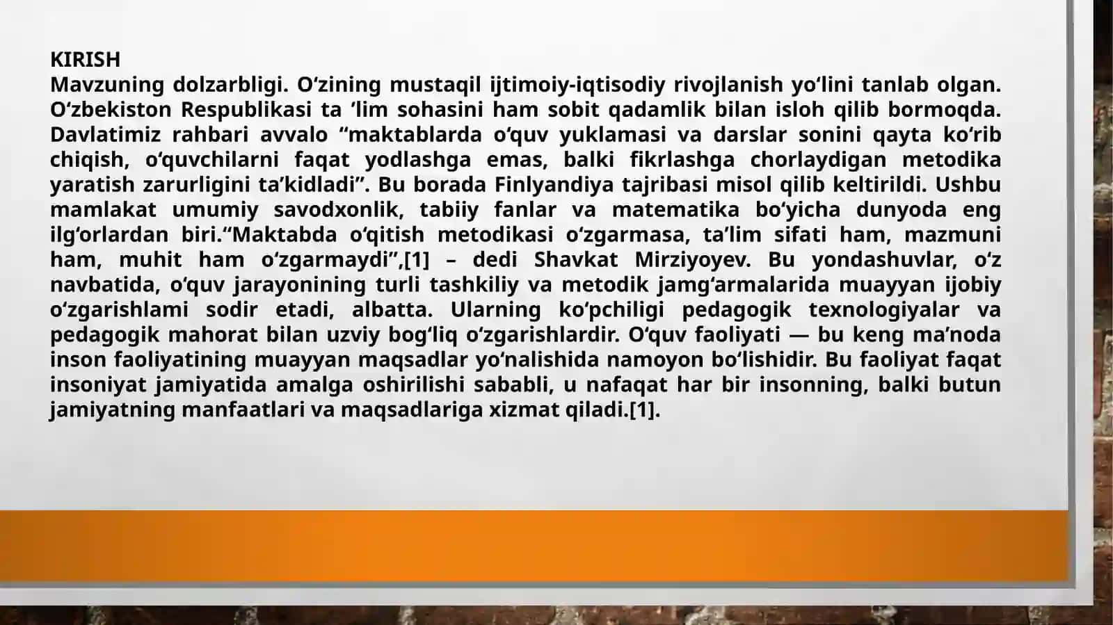 Pedagogik texnologiyalar dars samaradorligining muhim omili sifatida 3
