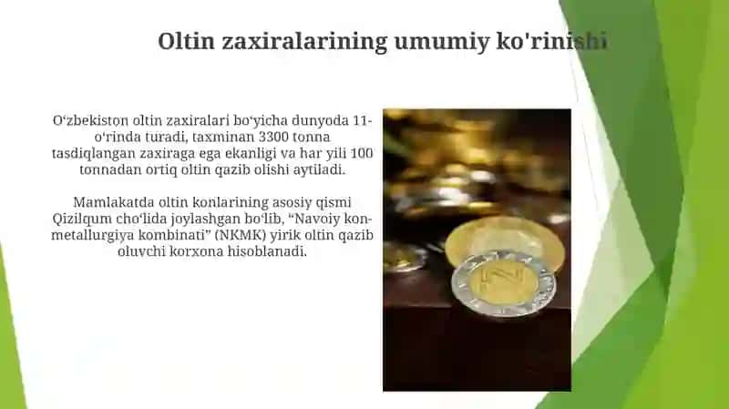 O'zbekiston olting konlari 3