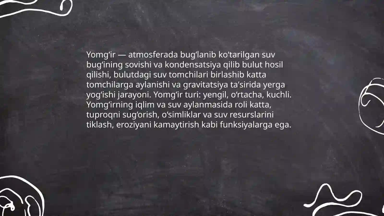 Tabiat hodisalari 3