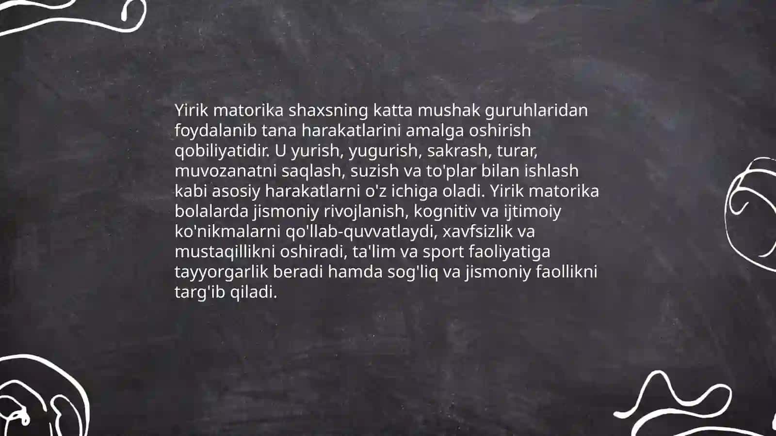 Yirik matorika 3