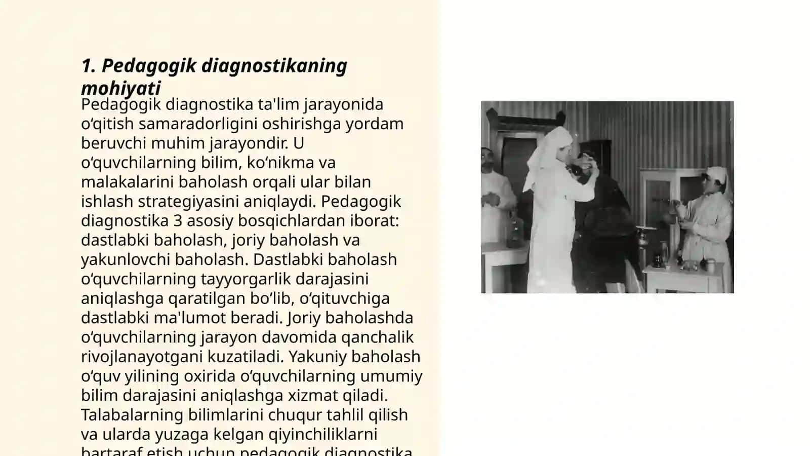 Pedagogik diagnostika 3