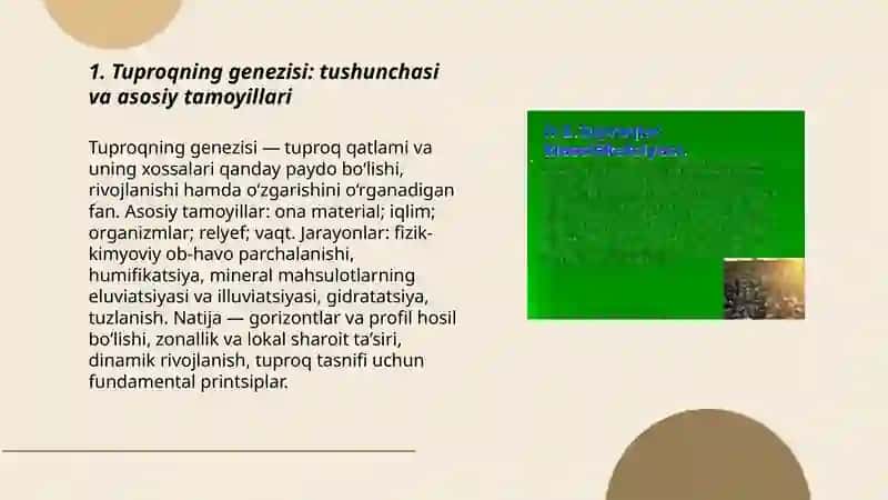 Tuproqning genezisi klassifikatsiyasi va geografiyasi 3