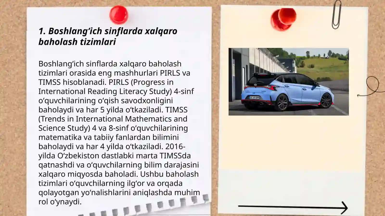Boshlangʻich sinflarda xalqaro baholash dasturi 3