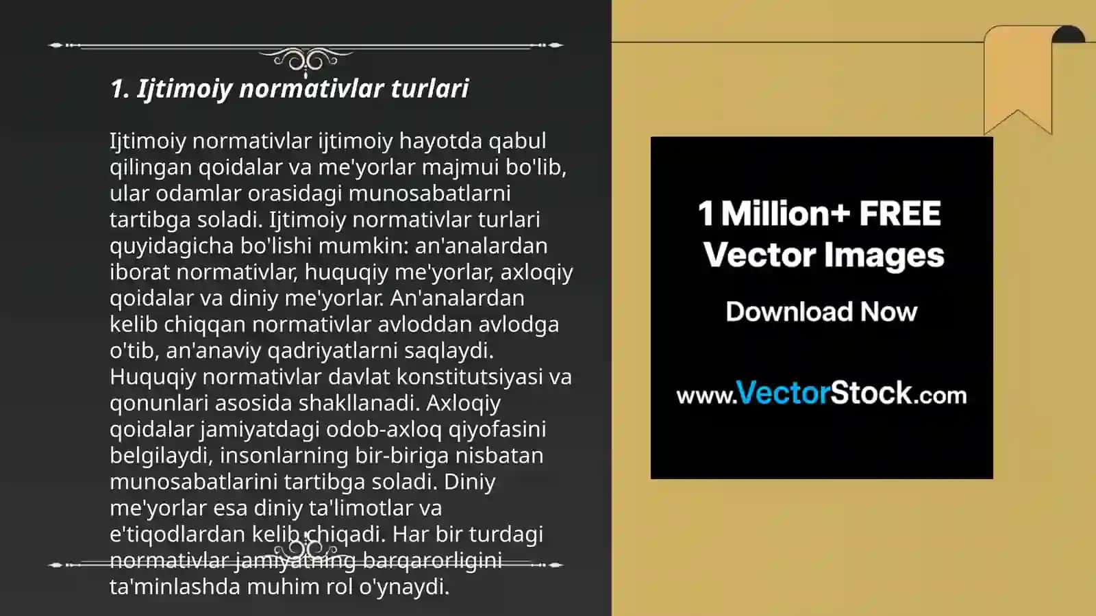 Ijtimoiy normativlar turlari 3