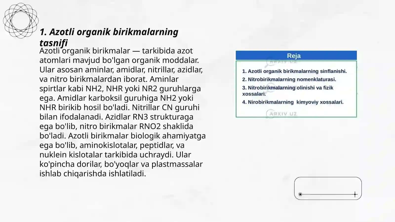 Azotli organik birikmalar 3