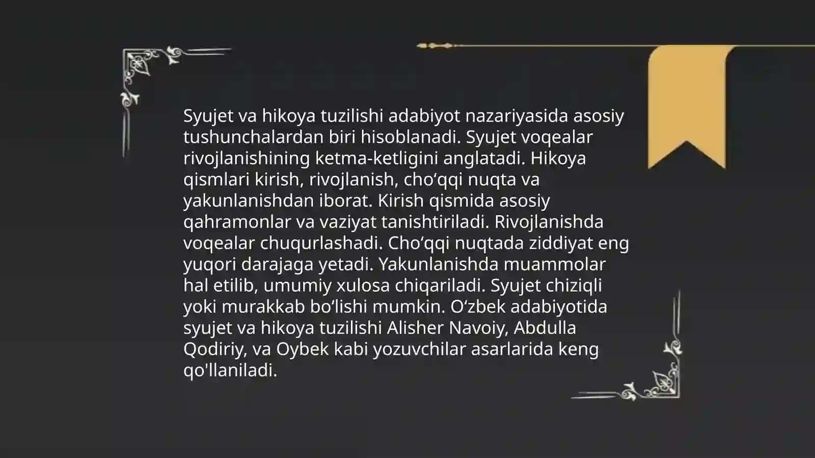 Syujet va kompozetsiya 3