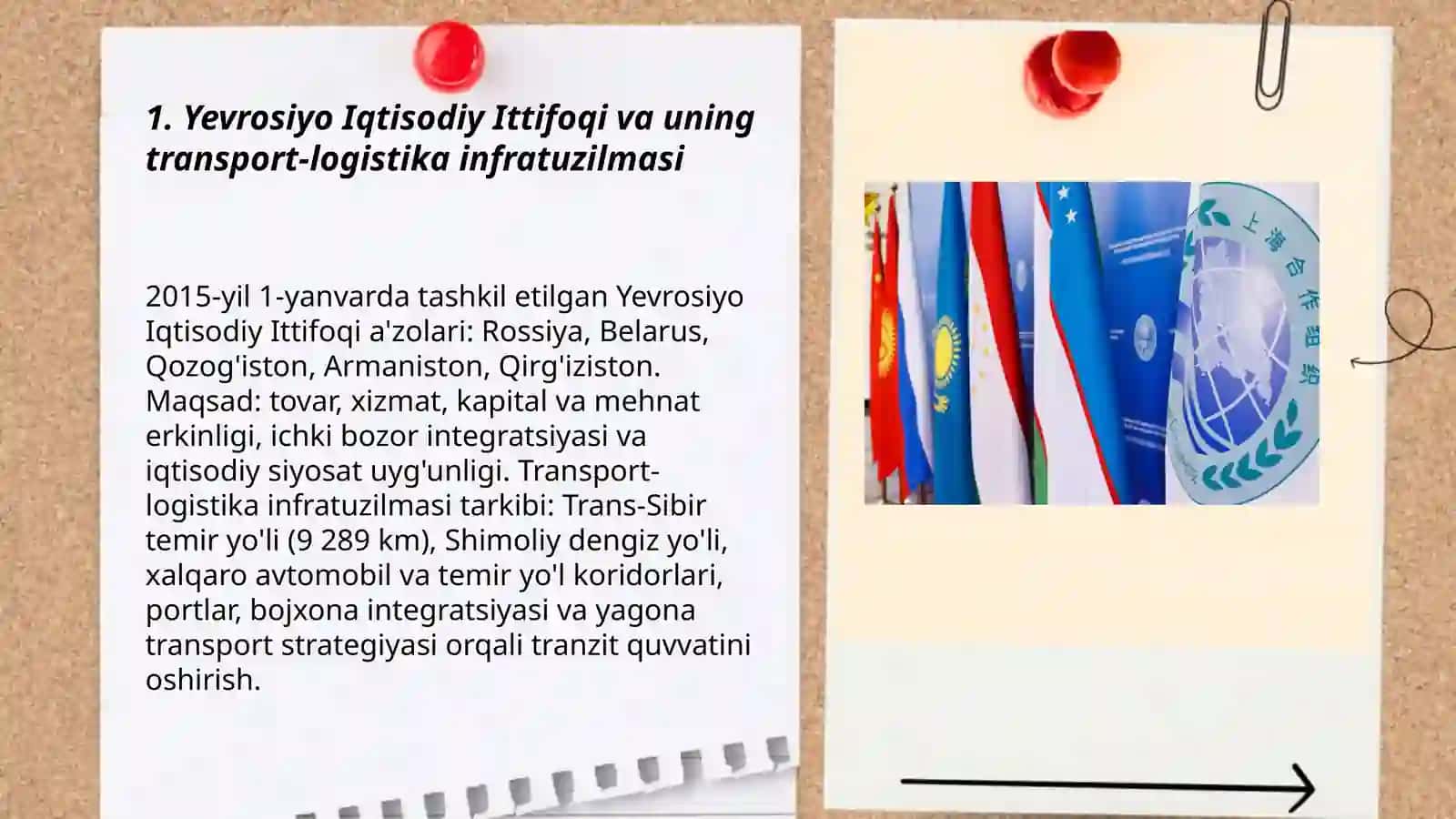 Yevrosiyo Iqtisodiy Ittifoqi va uning Transport-Logistika Infratuzilmasi 3