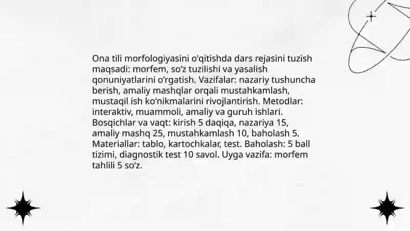 Ona tili morfologiyasini ôqitish metodikasi 3
