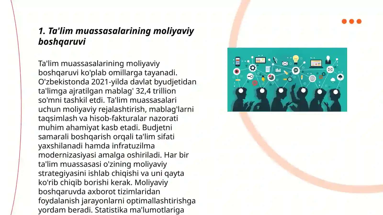 Ta’lim muassasalarining iqtisodiy jihatlari 3