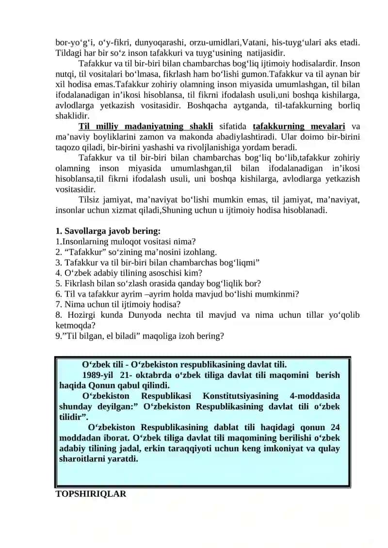 O‘ZBEK TILINI SOHAGA YO‘NALTIRIB O‘QITISHNING MAQSAD VA VAZIFALARI 3