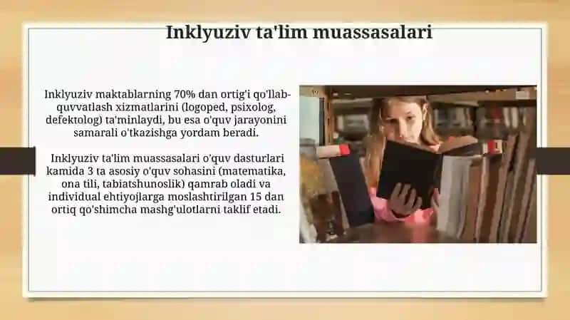 Maxsus ehtiyojli bolalar uchun ta'lim dasturlari va uslublari 3