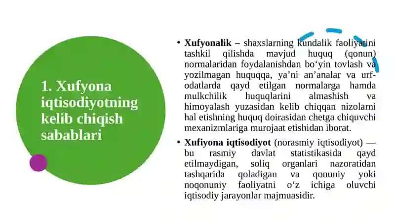 Xufiyona iqtisodiyotning institutsional nazariyasi. Rejali iqtisodiyot instituti va bozor instituti 3