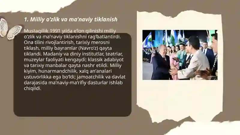 Milliy oʻzlik va ma'naviy tiklanish 3