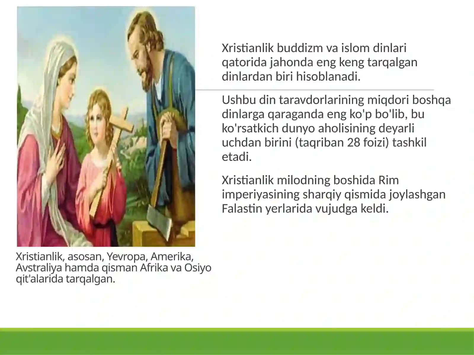 XRISTIANLIK DINIREJA 3