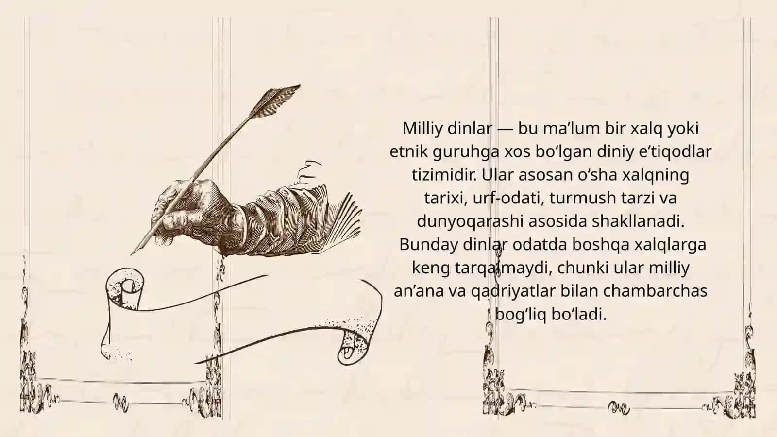Dinsunoslik fanidan tayyorlangan taqdimoti 3