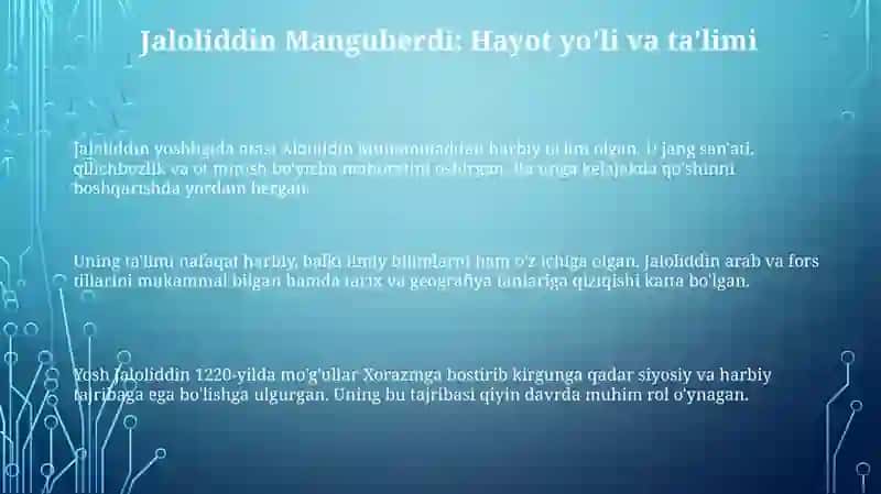 Jaloliddin Manguberdi 3