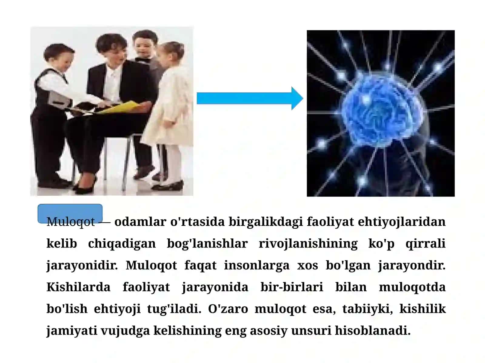 Muomala jarayonida o`zaro ta`sir mexanizmi 3