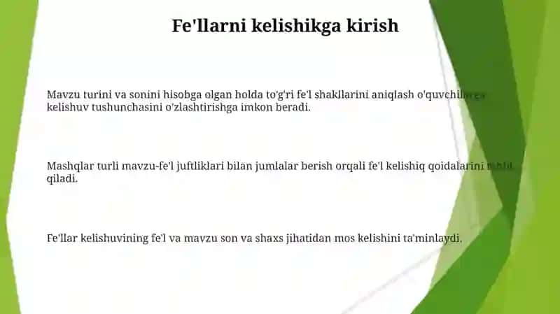 Otlardan kelishik kategoriyalari yuzasidan berilgan mashqlarni tahlil qilish 3