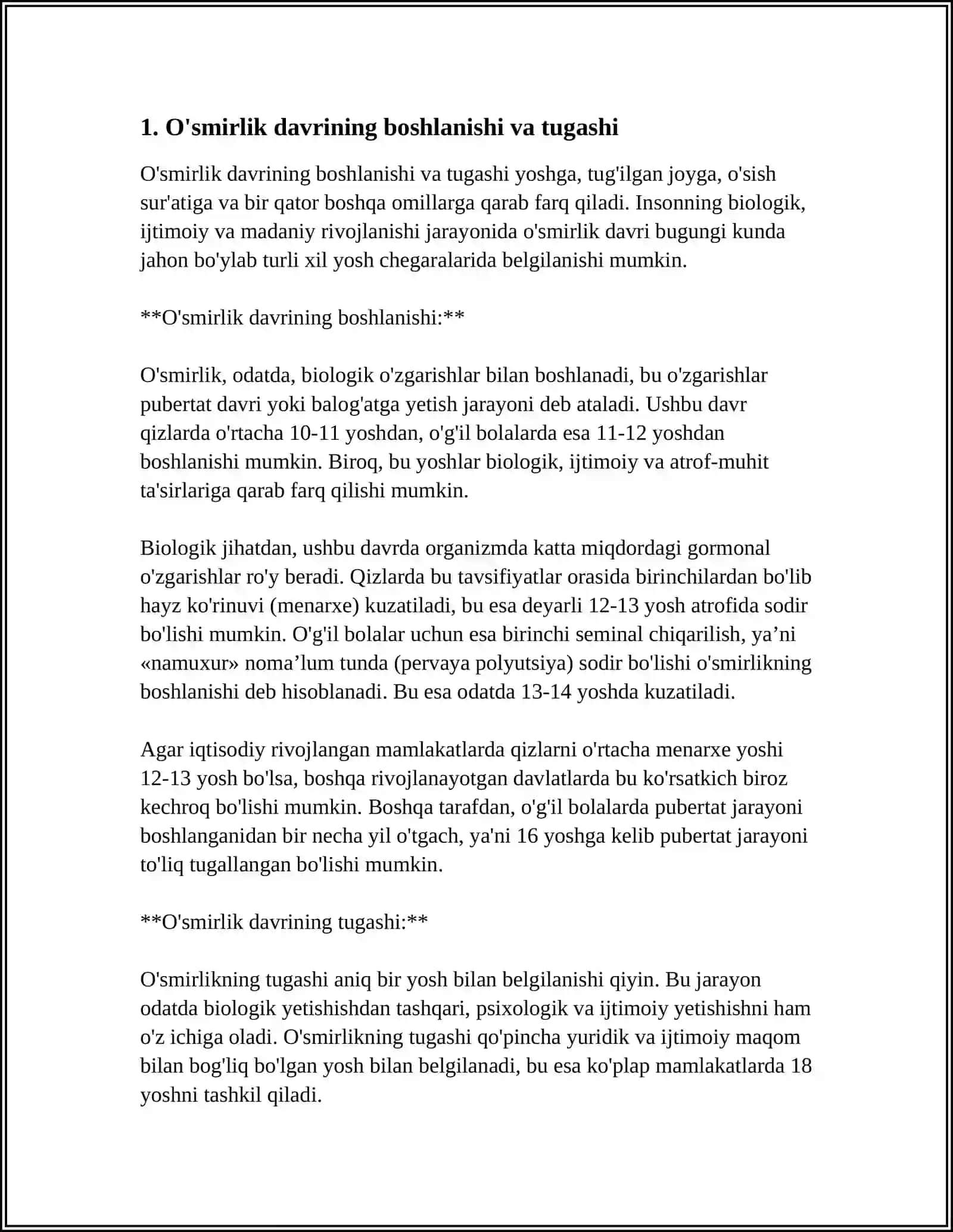 ILK OʻSPIRINLIK DAVRINING PSIXOLOGIK XUSUSIYATLARI 3