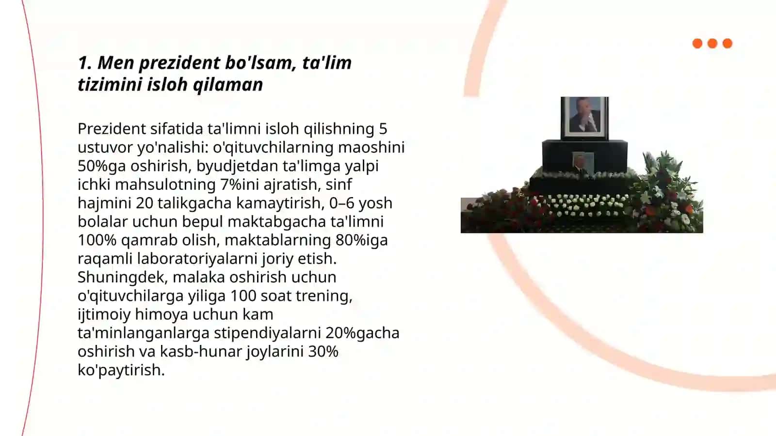 Men prezident bolganimda 3